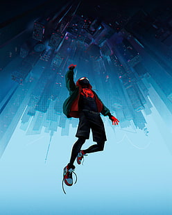 Spider-Man: Into the Spider-Verse, анимационен сериал, HD, 4K, HD тапет HD wallpaper