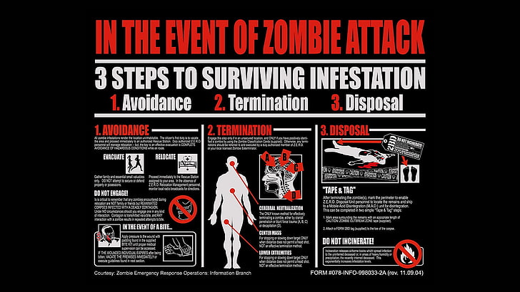 in the event of zombie attack screenshot, zombies, HD wallpaper