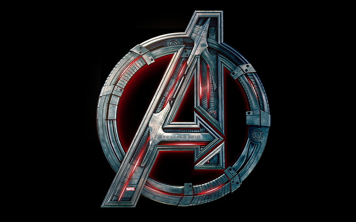 Logo Avengers, The Avengers, Avengers: Age of Ultron, Avengers, Fond d'écran HD