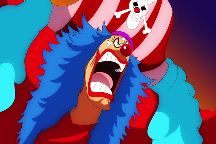 One Piece, Buggy (Einteiler), HD-Hintergrundbild