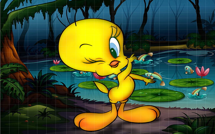 Tweety Bird Cartoons Looney Tunes Full Hd Wallpaper For Mobile Phones Tablet And Pc 1920×1200, HD wallpaper