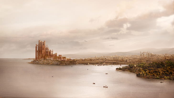 lautan abu-abu, Game of Thrones, Wallpaper HD