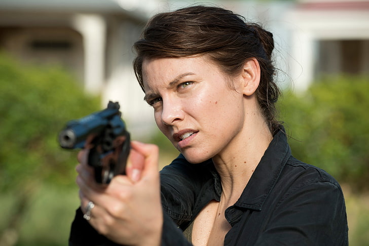 Maggie, The Walking Dead, Lauren Cohan, Walking, the sixth season, HD wallpaper