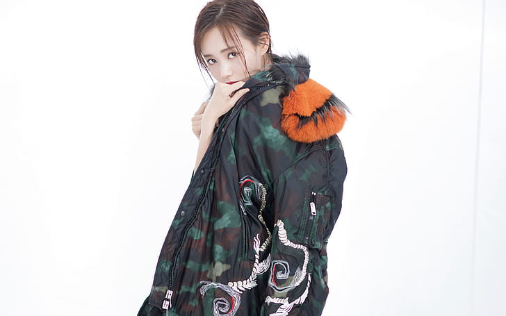 Li Yitong, fashion, China, Asia, aktris, Wallpaper HD