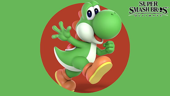 Videospiel, Super Smash Bros. Ultimate, Super Mario, Yoshi, HD-Hintergrundbild HD wallpaper