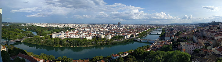 Lyon, ciudad, Francia, Fondo de pantalla HD