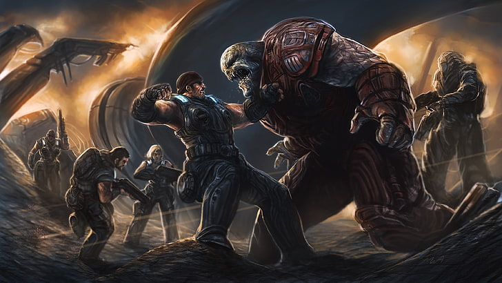 Spielanwendung, Gears of War, Gears of War 3, HD-Hintergrundbild