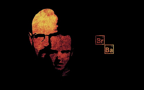 tapeta cyfrowa dwóch mężczyzn, Breaking Bad, Walter White, Jessie Pinkman, Heisenberg, Tapety HD HD wallpaper
