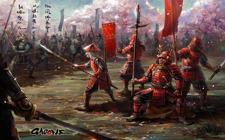 Fantasiekunst, Samurai, HD-Hintergrundbild