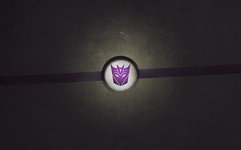 Transformers Decepticon-Logo, Transformers, Decepticons, HD-Hintergrundbild HD wallpaper