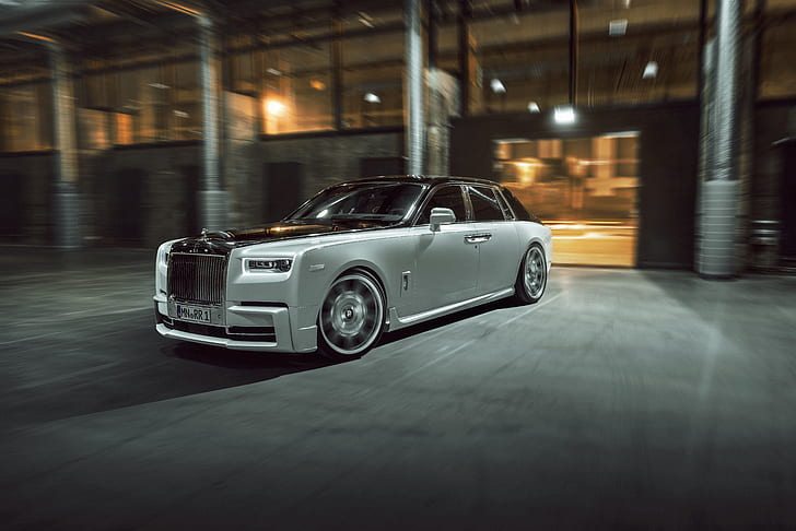 Rolls Royce, Rolls-Royce Phantom, Car, Luxury Car, Motion Blur, Rolls-Royce, Silver Car, Vehicle, HD wallpaper