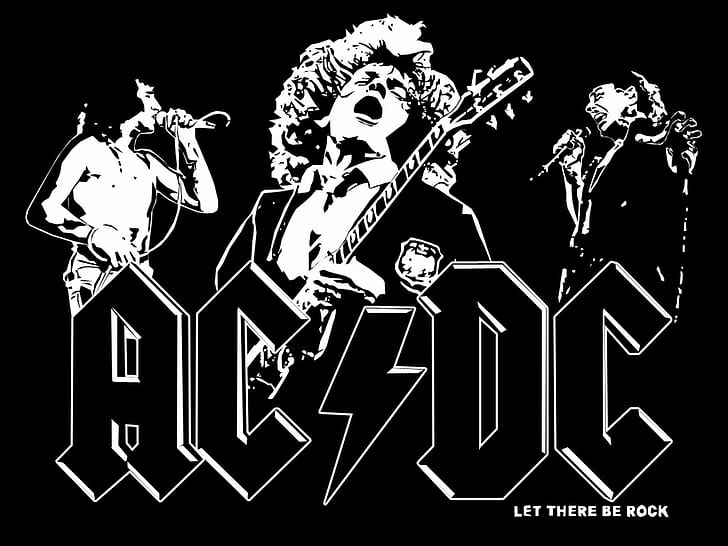 AC / DC HD, Musik, DC, AC, HD-Hintergrundbild