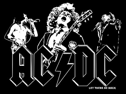 AC / DC HD, Musik, DC, AC, HD-Hintergrundbild HD wallpaper