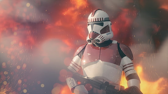 Star Wars, Clone Trooper, Schock Trooper, HD-Hintergrundbild HD wallpaper