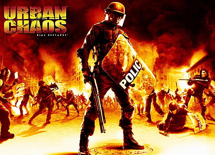 Urban Chaos Riot Response, Urban Chaos tapet, Spel,, spel, HD tapet HD wallpaper