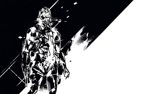 Metal Gear Solid, Металлический Gear Solid V: Призрачная боль, Ядовитая змея, HD обои HD wallpaper