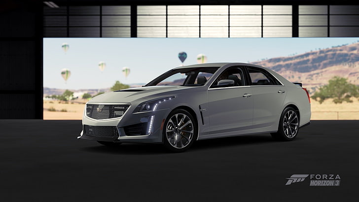 Forza Motorsport, Forza Horizon 3, Cadillac, Cadillac CTS-V Sedan, HD wallpaper