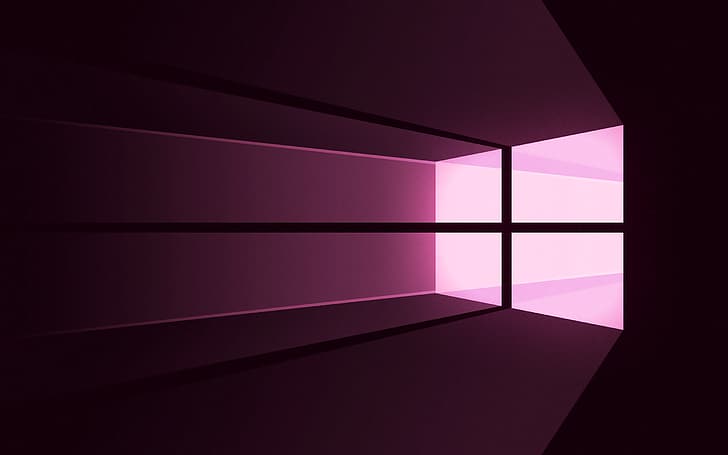 Windows 10, logo, operating system, minimalism, colorful, HD wallpaper