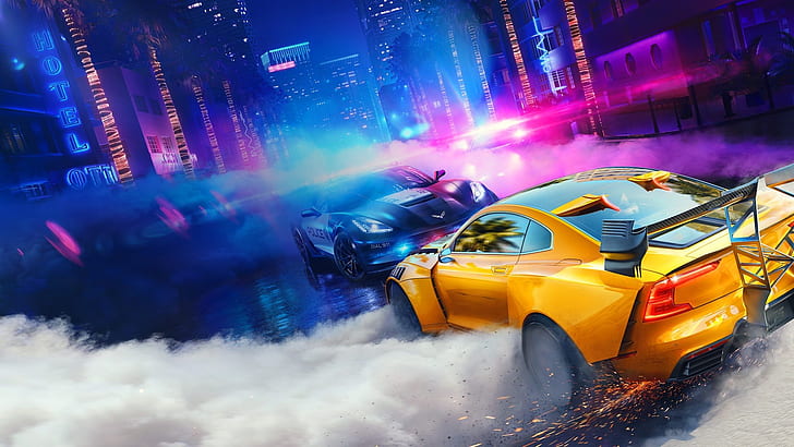 Need for Speed ​​Heat, Mobil, Need For Speed, Wallpaper HD