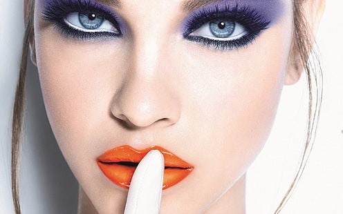 Barbara Palvin Makeup, barbara palvin, model, Wallpaper HD HD wallpaper