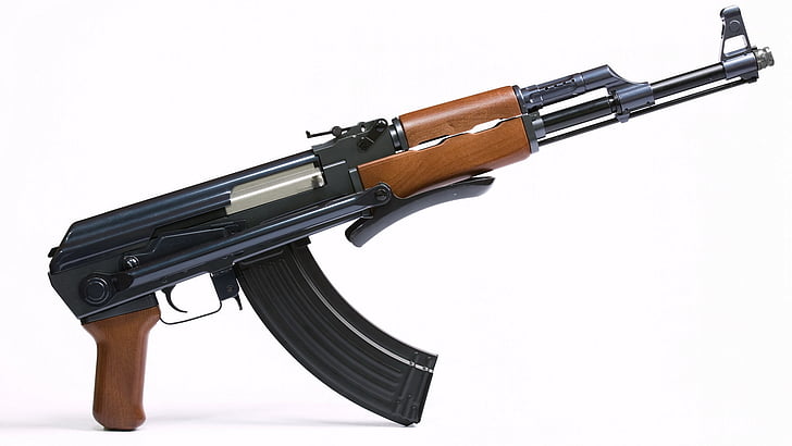 АК-47, пистолет, автомат Калашникова, военный, винтовка, оружие, HD обои