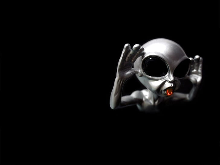 Alien Alien Абстрактна фантазия HD изкуство, извънземно, HD тапет