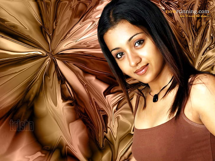 актриса сладка Trisha Entertainment Bollywood HD Art, сладка, гореща, актриса, тамил, HD тапет