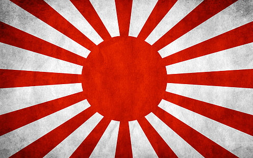 Wschodzące słońce, stara japońska flaga, sztuka cyfrowa, 1920x1200, japonia, flaga, wschodzące słońce, Tapety HD HD wallpaper