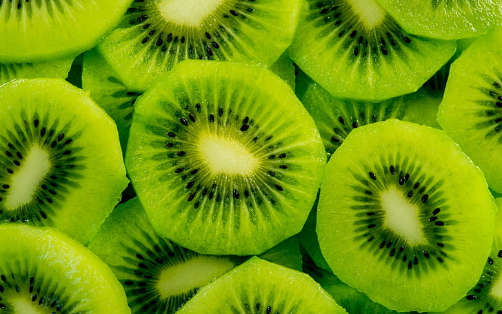 Kiwis, Kiwi, Makro, Früchte, HD-Hintergrundbild
