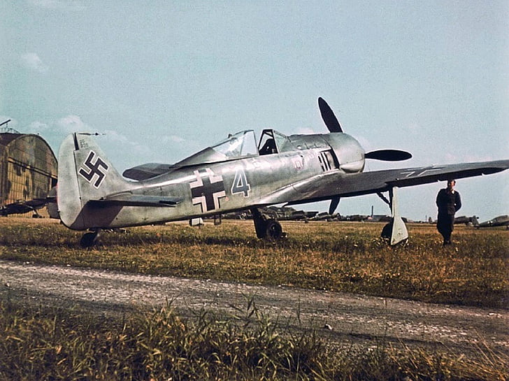 Aviones militares, Focke-Wulf Fw 190, Fondo de pantalla HD