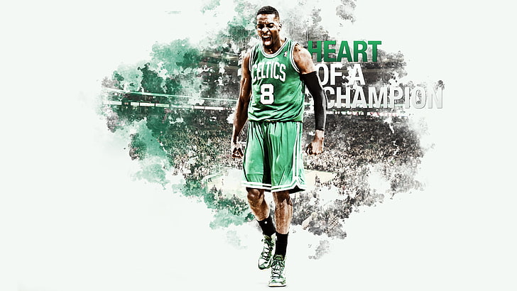 Sport, Basketball, Boston, NBA, Celtics, The Celtics, Jeff Green, HD wallpaper