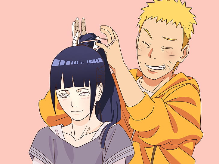 Naruto, Hinata Hyūga, Naruto Uzumaki, HD-Hintergrundbild