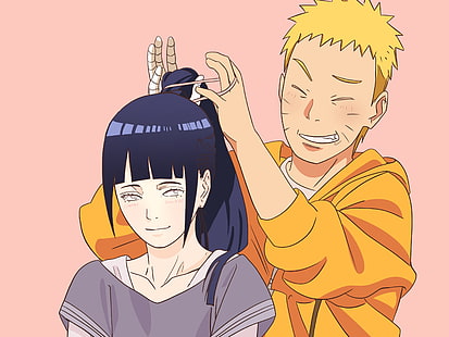 Naruto, Hinata Hyūga, Naruto Uzumaki, HD-Hintergrundbild HD wallpaper