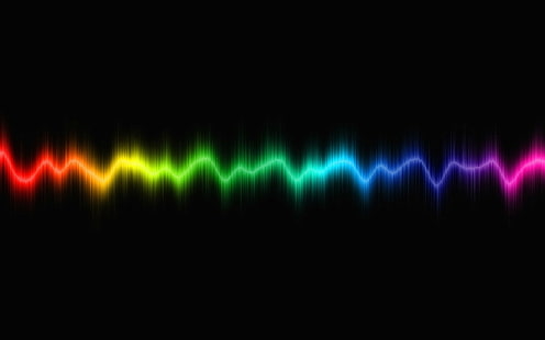 Farben, Musik, Sound, Wave, HD-Hintergrundbild HD wallpaper