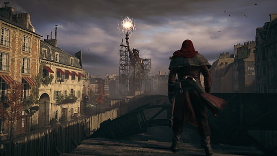 Снимка на приложението за играта Assassin's Creed, Assassin's Creed, Assassin's Creed: Unity, HD тапет HD wallpaper