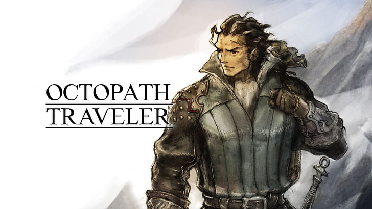 Videospiel, Octopath Traveller, Olberic Eisenberg, HD-Hintergrundbild