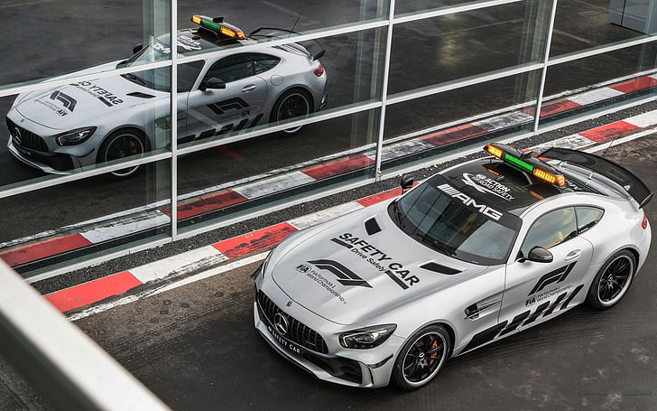 carro, Mercedes-Benz, Mercedes-AMG GT, Fórmula 1, carro de segurança, HD papel de parede