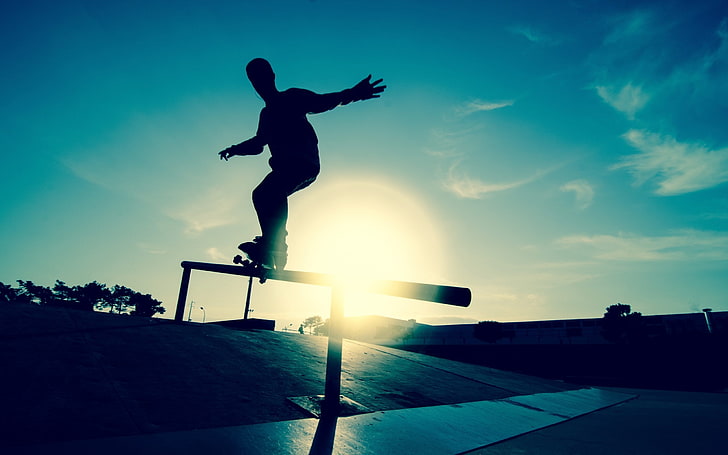 skateboard athlete-Sport HD Wallpaper, black skateboard ramp, HD wallpaper