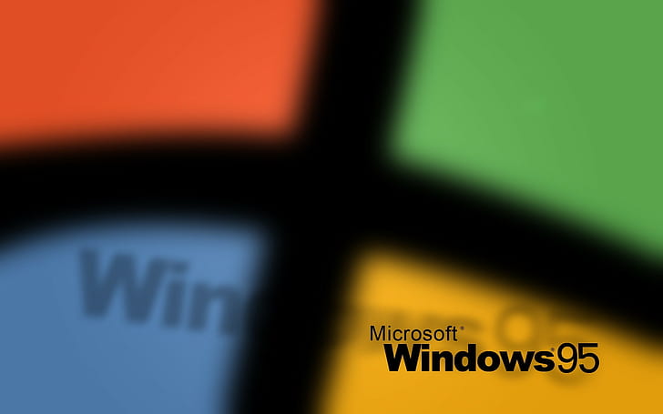 Windows 95-Betriebssysteme Vintage, HD-Hintergrundbild