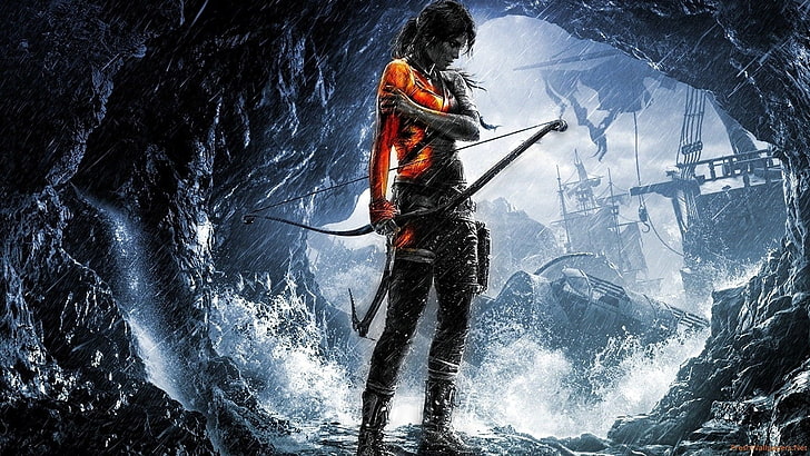 Rise of the Tomb Raider-tapet av hög kvalitet, HD tapet