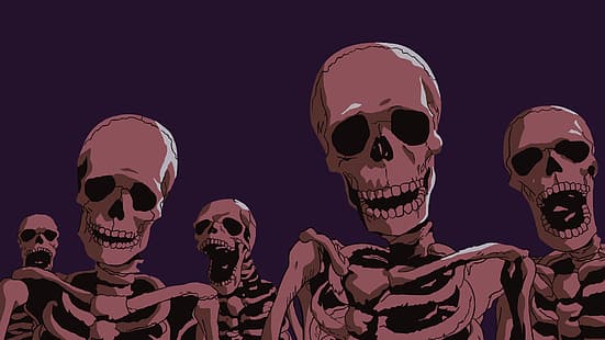 esqueleto, loco, Fondo de pantalla HD HD wallpaper