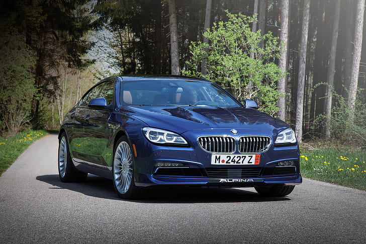 BMW, Gran Coupe, xDrive, US-spec, F06, Alpina, 2015, HD wallpaper