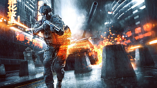 Papel de parede de jogo de Call of Duty, Battlefield 4, Battlefield, videogames, HD papel de parede HD wallpaper