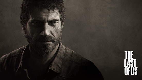 Wallpaper The Last Of Us, video game, Joel, The Last of Us, monochrome, Wallpaper HD HD wallpaper