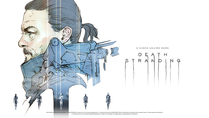 Death Stranding, Hideo Kojima, konsep seni, Wallpaper HD