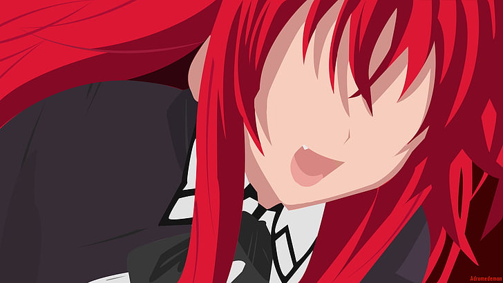 Anime, High School DxD, Rias Gremory, HD tapet