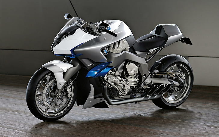 BMW Motorrad Concept, konsept, motorrad, bisiklet ve motosikletler, HD masaüstü duvar kağıdı