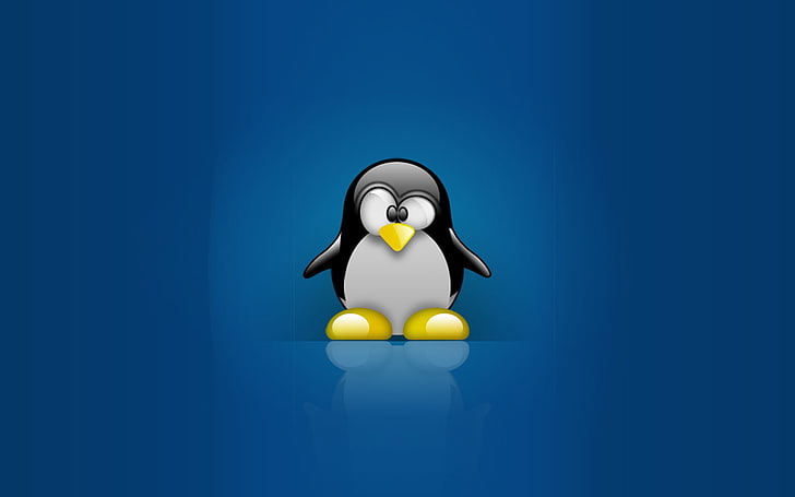 Linux Tux Penguins Технология Linux HD Art, Linux, Tux, Пингвины, HD обои