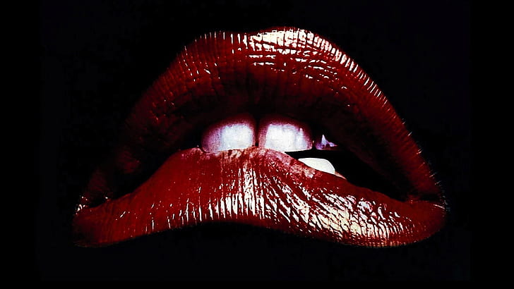 Rocky Horror Picture Show Lips HD, red lipstick, movies, picture, horror, lips, show, rocky, HD wallpaper