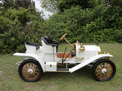 1908, buick, model 10, retro, runabout, touring, Tapety HD HD wallpaper